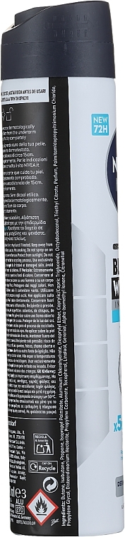 Antitranspirant - NIVEA MEN Invisible for Black & White Active 72H Anti-Perspirant — Bild N2