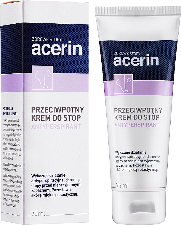 Fußcreme Antitranspirant - Acerin Cream — Foto N2