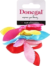 Düfte, Parfümerie und Kosmetik Haargummis FA-5682+1 rot, rosa, gelb, blau, purpurrot 5 St. - Donegal