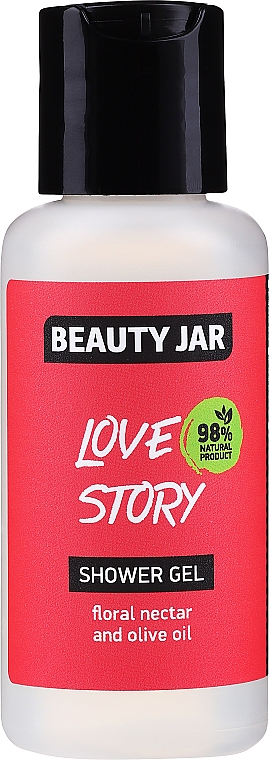 Duschgel mit floralem Nektar und Olivenöl - Beauty Jar Shower Gel Love Story — Bild N1