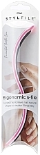 3in1 Nagelfeile - Stylideas Stylfile 3-in-1 Ergonomic Nail S-File  — Bild N2