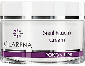 Regenerierende Gesichtscreme mit Schneckenschleim - Clarena Poison Line Snail Mucin Cream — Bild N3