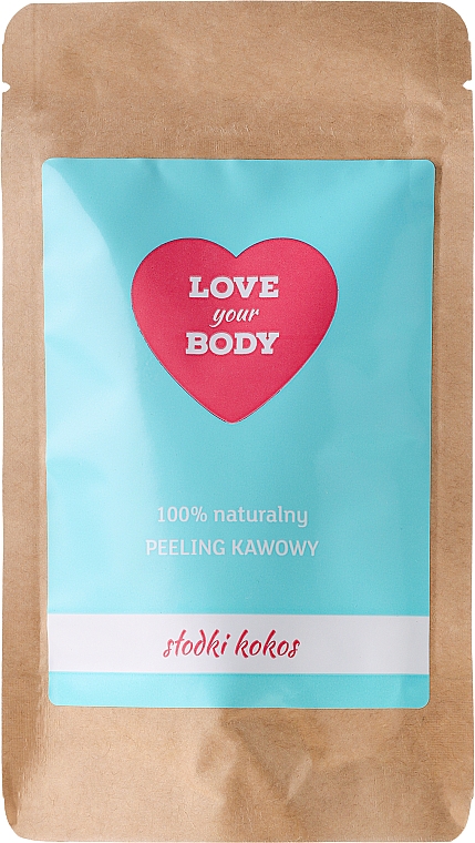 Kaffee-Peeling für den Körper Süße Kokosnuss - Love Your Body Peeling — Bild N1