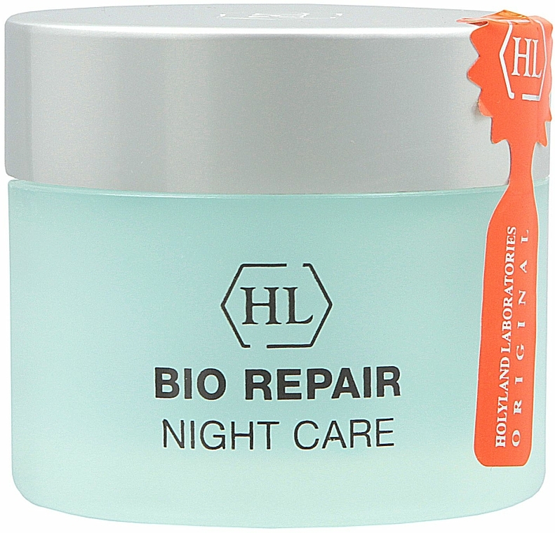 Regenerierende Nachtcreme mit Vitamin E, Kollagen und Elastin - Holy Land Cosmetics Bio Repair Night Care — Bild N2