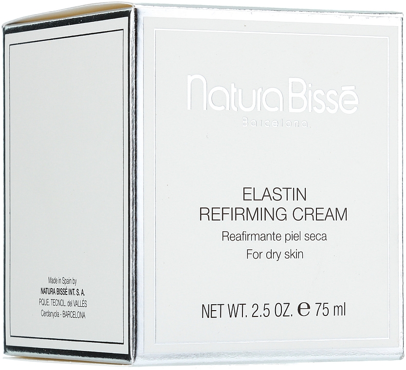 Straffende Nachtcreme mit Elastin und Aminosäuren - Natura Bisse Elastin Refirming Night Cream — Bild N1