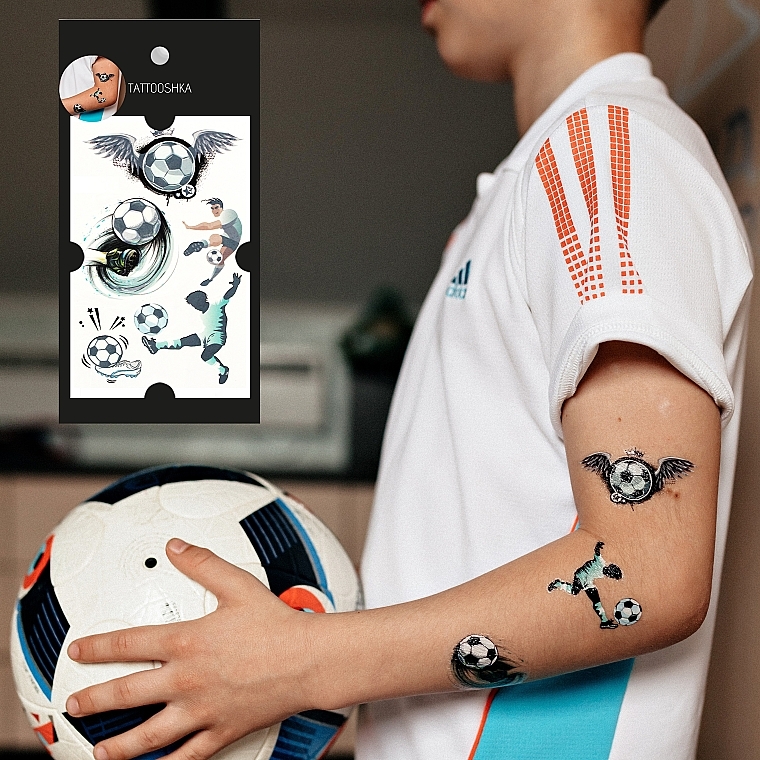 Temporäre Tattoos Fußball - Tattooshka — Bild N4