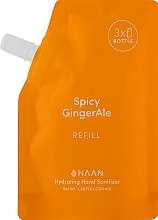 Düfte, Parfümerie und Kosmetik Händedesinfektionsmittel gewürztes Ginger Ale - HAAN Hydrating Hand Sanitizer Spicy Ginger Ale (Refill) 