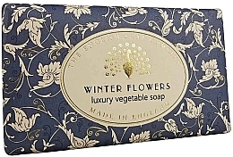 Seife Winterblumen - The English Soap Company Christmas Winter Flowers Soap — Bild N1