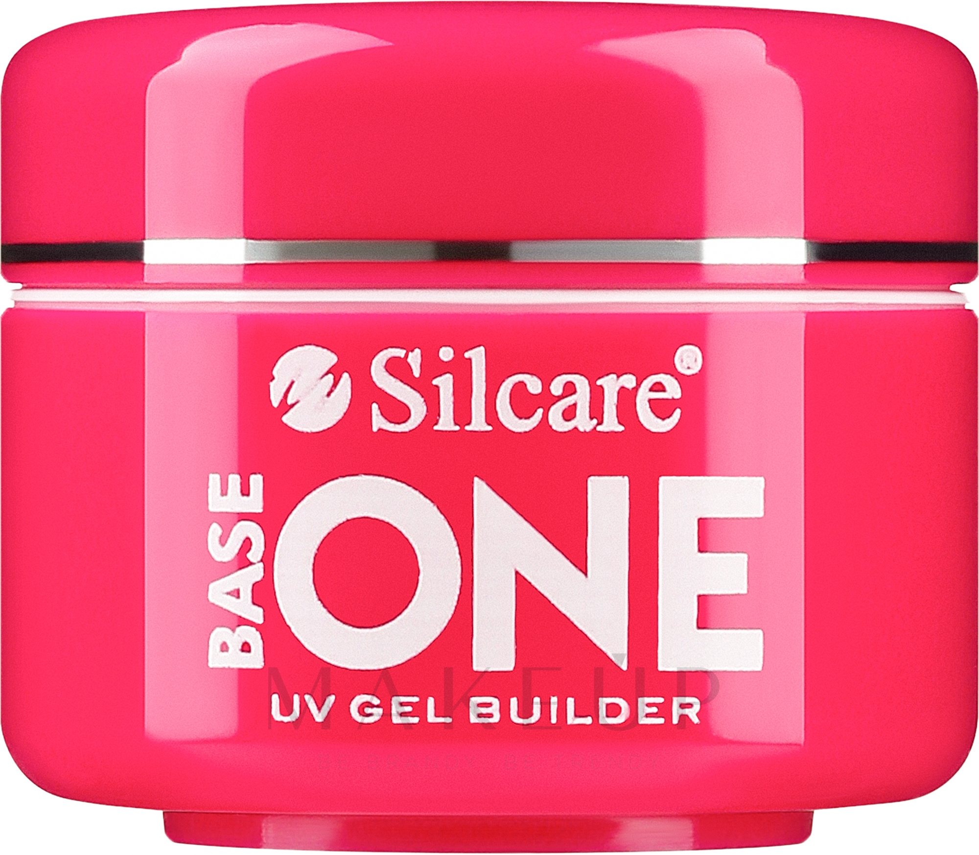 UV Aufbaugel Cover Medium - Silcare Base One UV Gel Builder Cover Medium — Bild 5 g