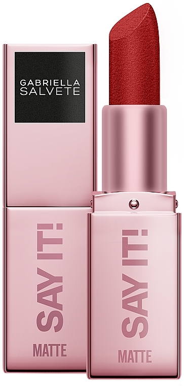 Matter Lippenstift - Gabriella Salvete Say It! Matte Lipstick  — Bild N1