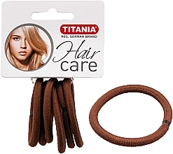 Düfte, Parfümerie und Kosmetik Haargummis 6 mm 6 St. braun - Titania