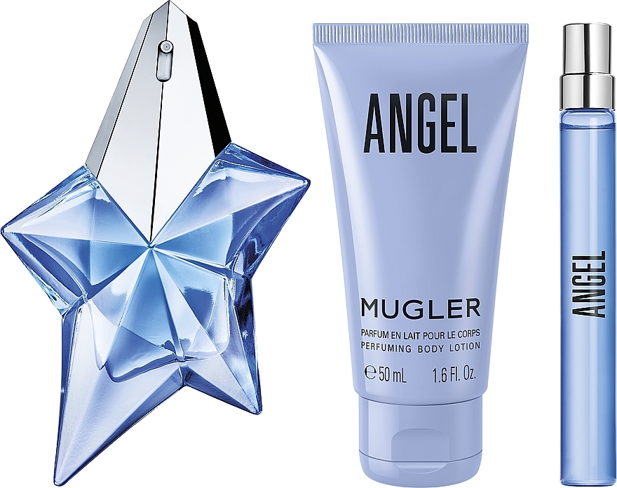 Mugler Angel - Duftset (Eau de Parfum 25ml + Körperlotion 50ml + Eau de Parfum 10ml)  — Bild N2
