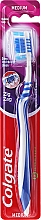 Zahnbürste mittel Zig Zag dunkelblau-weiß - Colgate Zig Zag Plus Medium Toothbrus — Bild N1
