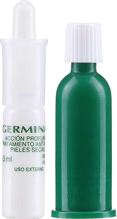 Gesichtsampullen für trockene Haut - Germinal Deep Action Anti-Aging Serum For Dry Skin — Bild N2