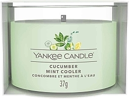 Duftkerze im Miniglas - Yankee Candle Cucumber Mint Cooler Mini — Bild N1