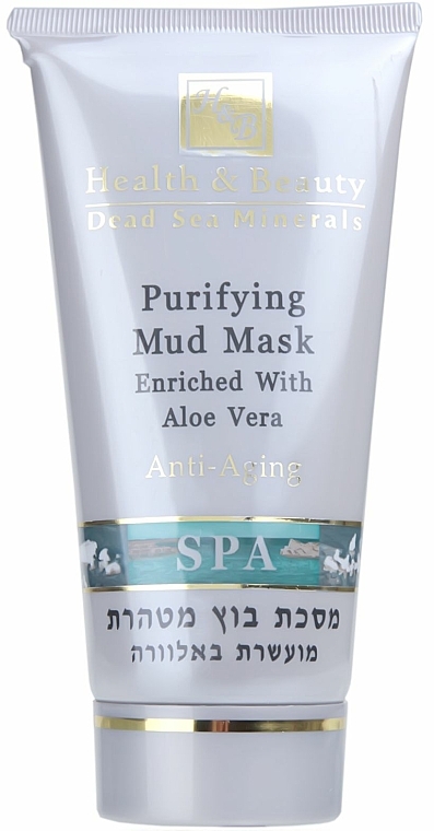 Reinigende Anti-Aging Schlammmaske für das Gesicht mit Aloe Vera - Health and Beauty Purifying Mud Mask