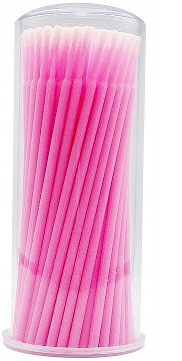 Mikroapplikatoren für Wimpern, rosa, 100 St. - Lewer Micro Applicators — Bild N1