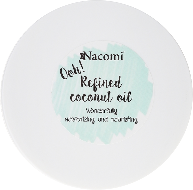100% natürliches raffiniertes Kokosöl - Nacomi Coconut Oil 100% Natural Refined — Bild N2
