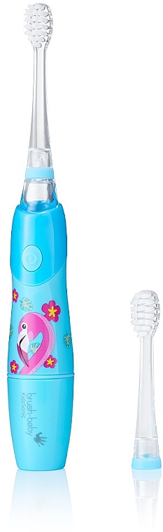 Elektrische Zahnbürste Flashing Fun Flamingo - Brush-Baby KidzSonic Electric Toothbrush  — Bild N1