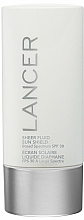 Düfte, Parfümerie und Kosmetik Sonnenschutzflüssigkeit - Lancer Sheer Fluid Sun Protection SPF30