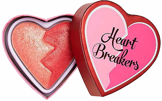 Schimmerndes Rouge-Duo - I Heart Revolution Heartbreakers Shimmer Blush — Bild N2