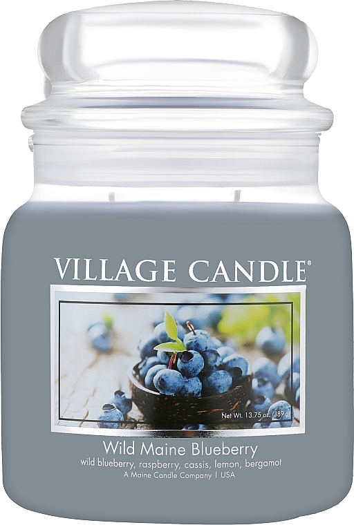Duftkerze im Glas - Village Candle Wild Maine Blueberry — Bild N2