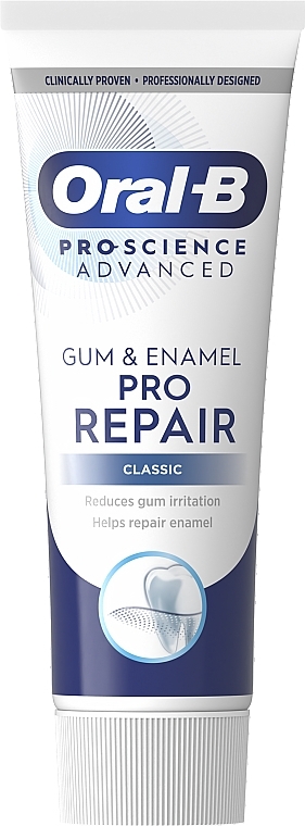 Zahnpasta - Oral-B Pro-Science Advanced Gum & Enamel Pro Repair Classic  — Bild N20