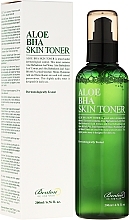 Feuchtigkeitsspendendes Gesichtstonikum mit Aloe-Wasser und Salicylsäure - Benton Aloe BHA Skin Toner — Bild N3
