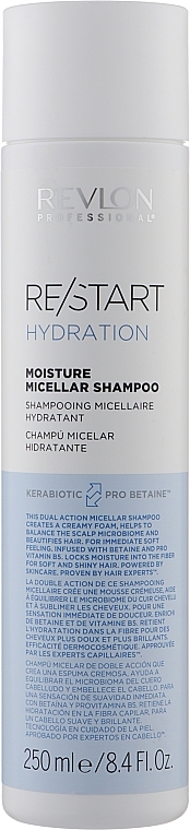 Feuchtigkeitsspendendes Mizellenshampoo - Revlon Professional Restart Hydration Shampoo — Bild N3