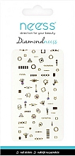 Düfte, Parfümerie und Kosmetik Dekorative Nagelsticker 3709 - Neess Diamondneess