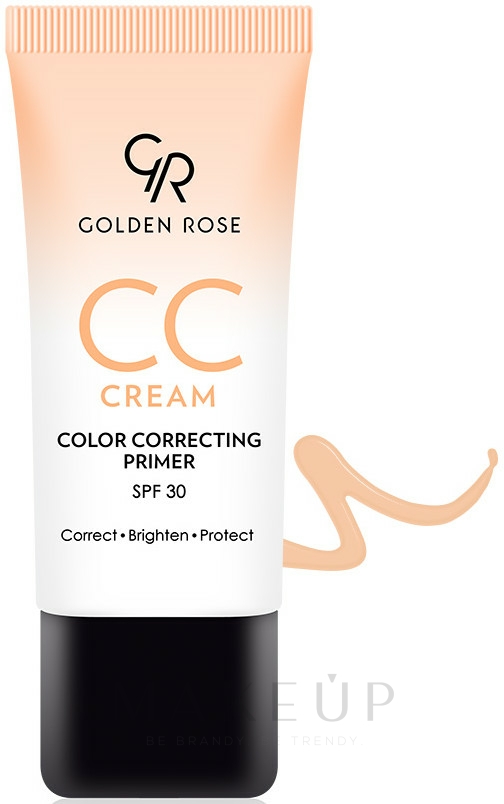 Schützende CC Creme LSF 30 - Golden Rose CC Cream Color Correcting Primer — Bild 02 - Orange