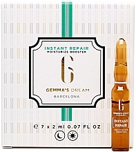 Feuchtigkeitsspendender und regenerierender Gesichts-Booster - Gemma's Dream Instant Repair Moisturize Booster Ampoules — Bild N1