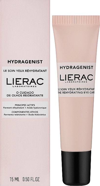 Augencreme - Lierac Hydragenist The Rehydrating Eye Care — Bild N2