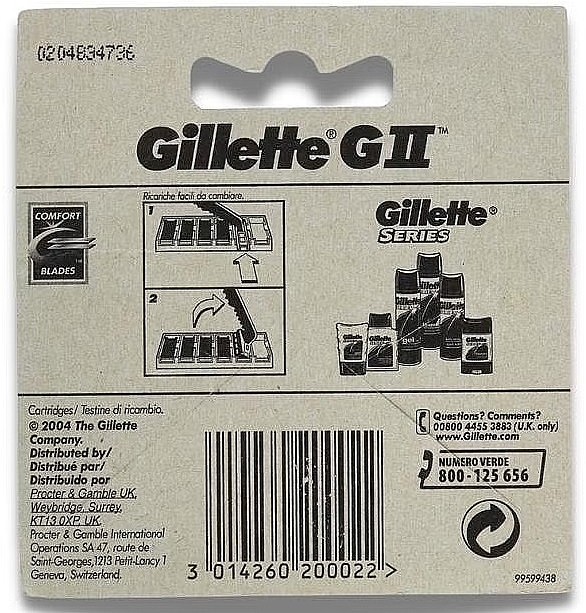 Ersatzklingen 5 St. - Gillette G II — Bild N2