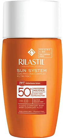 Sonnenschutz-Gesichtsfluid für Kinder - Rilastil Sun System Pediatric Baby SPF50 — Bild N1