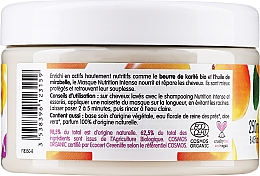 Regenerierende Bio Haarmaske mit Öl aus dem Mirabellenstein für trockenes und beschädigtes Haar - Coslys Hair Care Hair Repairing Mask with Mirabelle — Bild N4