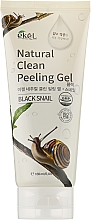 Düfte, Parfümerie und Kosmetik Peeling-Gel für das Gesicht mit Schneckenschleim - Ekel Peeling Gel Black Snail