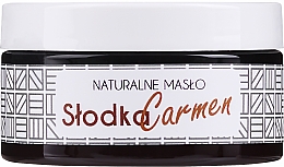 Düfte, Parfümerie und Kosmetik Glättende Detox Körperbutter mit Kaffeebohnenöl und Kokosnuss - Och Natura Sweet Carmen