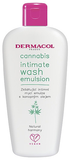 Beruhigende Intimwaschemulsion mit Hanföl - Dermacol Cannabis Intimate Wash Emulsion — Bild N1
