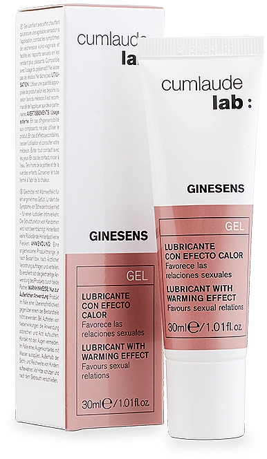 Gel-Gleitgel mit wärmender Wirkung - Ginesens Lubricating Gel Warming Effect — Bild N2