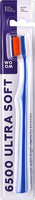 Zahnbürste weich blau - Woom 6500 Ultra Soft Toothbrush  — Bild N1