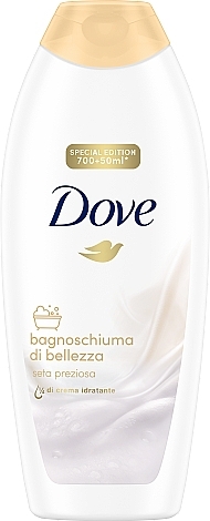 Creme-Duschgel - Dove Creamy Cleanser Precious Silk — Bild N1