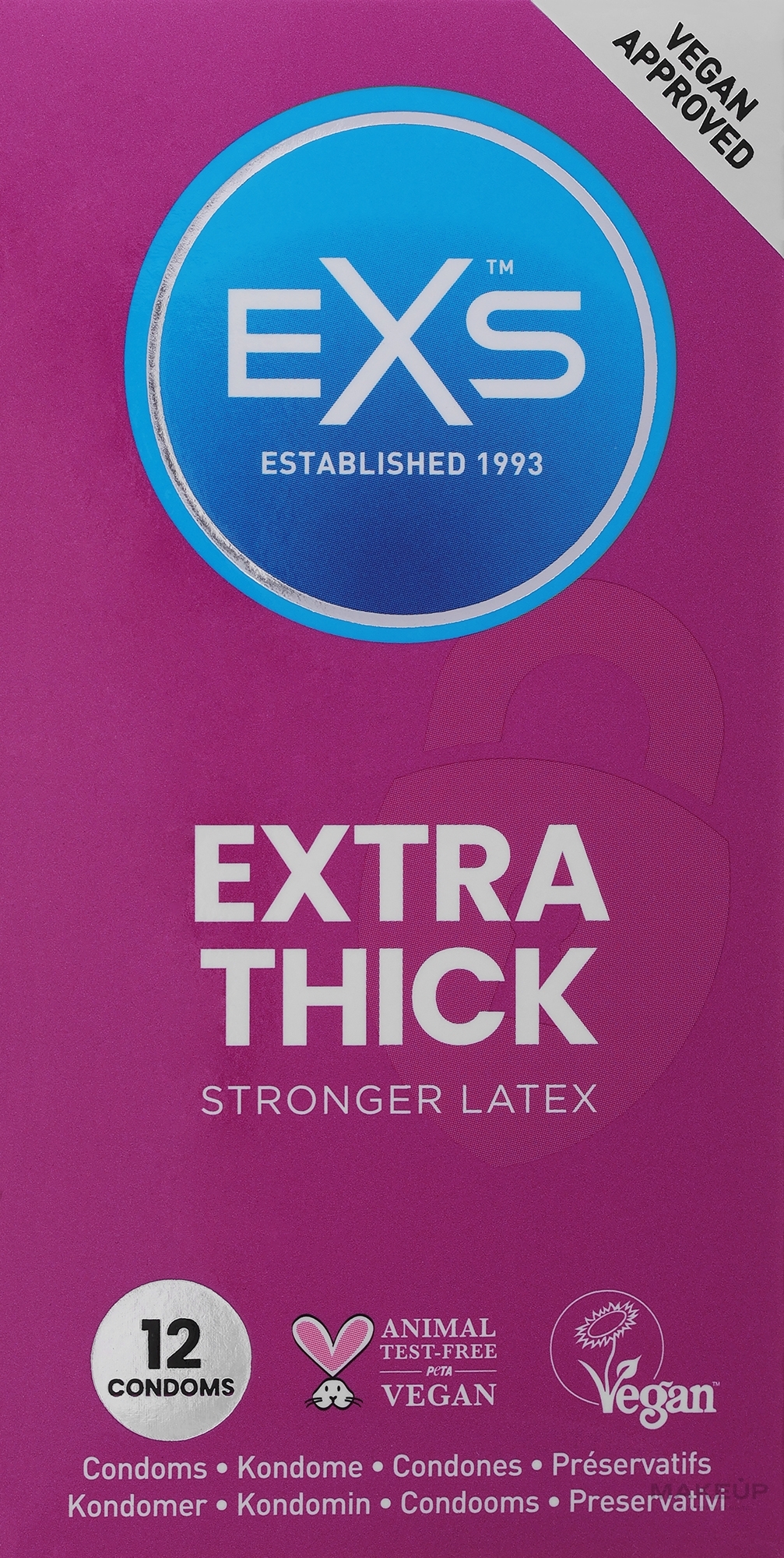 Kondome 12 St. - EXS Condoms Extra Safe — Bild 12 St.