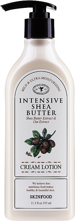 Körperlotion mit Haferflockenextrakt und Sheabutter - Skinfood Intensive Shea Butter Cream Lotion — Bild N1