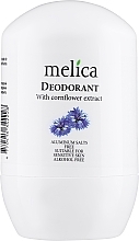 Deo Roll-On mit Kornblumenextrakt - Melica Organic With Cornflower Extract Deodorant — Bild N1