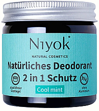 Düfte, Parfümerie und Kosmetik Natürliches Deodorant Cool mint - Niyok Natural Cosmetics