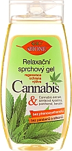 Entspannendes Duschgel mit Hanföl - Bione Cosmetics Cannabis Relaxing Shower Gel — Bild N1