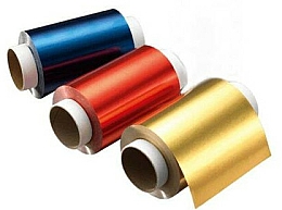 Aluminiumfolie für Friseure mehrfarbig - Goldwell Aluminium Folie — Bild N1