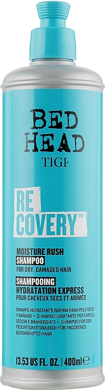 Shampoo für trockenes und strapaziertes Haar - Tigi Bed Head Recovery Shampoo Moisture Rush — Bild N2