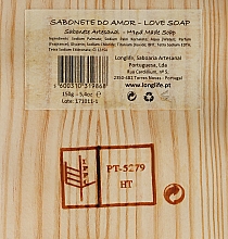 Naturseife Love - Essencias De Portugal Wooden Box Stamped by Fire Love Soap Special Edition — Bild N3